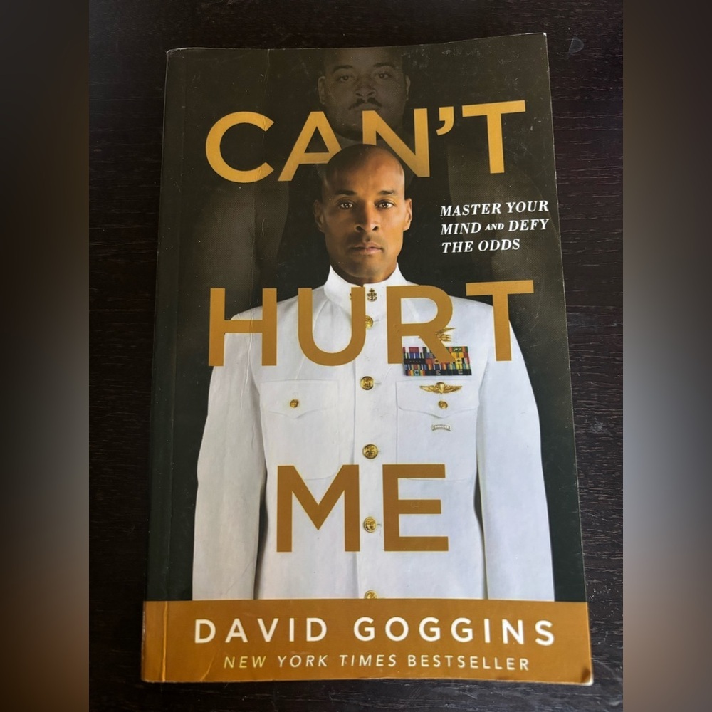 3/$20 Can't Hurt Me paperback Book by David Goggins